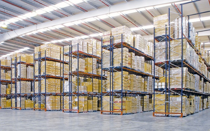 Фронтальные паллетные стеллажи